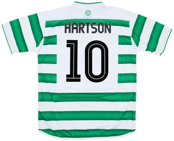 2003-04 Celtic Home Shirt Hartson #10 (L)