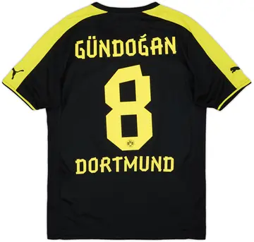 2013-14 Borussia Dortmund Away Shirt Gundogan #8 - 10/10 - (S)