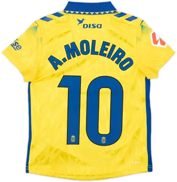 2024-25 Las Palmas Home Shirt A.Moleiro #10 (5-6 Years)