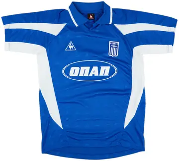 2002-04 Greece Home Shirt - 10/10 - (M)