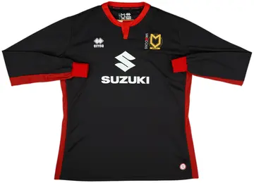 2016-17 MK Dons Third L/S Shirt - 10/10 - (4XL)