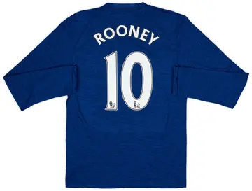2016-17 Manchester United Away L/S Shirt Rooney #10 (S)