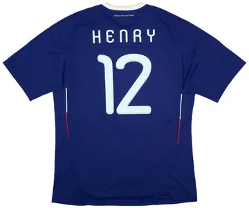 2009-10 France Home Shirt Henry #12 (XL)