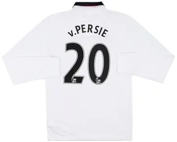 2014-15 Manchester United Away L/S Shirt V.Persie #20 (S)