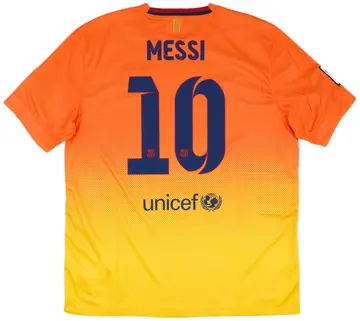 2012-13 Barcelona Away Shirt Messi #10 - 8/10 - (S)