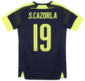 2016-17 Arsenal Third Shirt S.Cazorla #19 (XS)