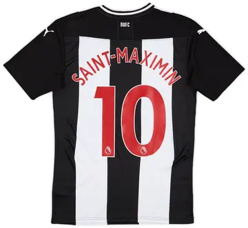 2019-20 Newcastle Player Issue Home Shirt Saint-Maximin #10 (S)