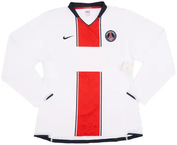 2007-08 Paris Saint-Germain Player Issue Away L/S Shirt (L)