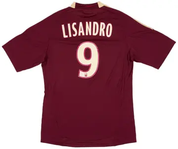 2010-11 Lyon Away Shirt Lisandro #9 (M)