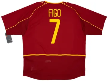 2002-04 Portugal Home Shirt Figo #7 (XXL)