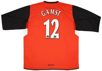 2004-05 Blackburn Away L/S Shirt Gamst #12 - 10/10 - (3XL)