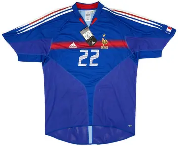 2004-06 France Home Shirt #22 (XL)