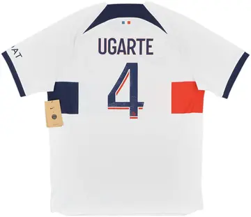 2023-24 Paris Saint-Germain Away Shirt Ugarte #4 (L)