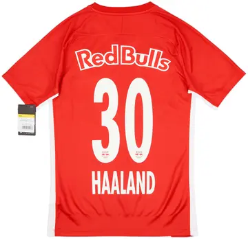 2019-20 Red Bull Salzburg Home Shirt Haaland #30 (S)