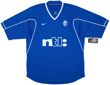 1999-01 Rangers Player Issue Home Shirt (M)