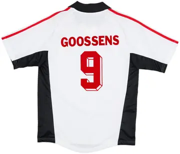 2002-03 Standard Liege Away Shirt Goossens #9 (S)