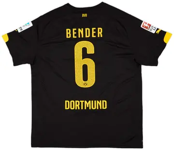 2014-16 Borussia Dortmund Away Shirt Bender #6 (XL)