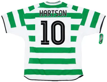 2001-03 Celtic Home Shirt Hartson #10 (XL)
