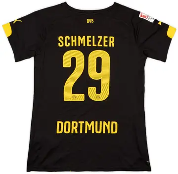 2014-16 Borussia Dortmund Away Shirt Schmelzer #29 (Women's S)