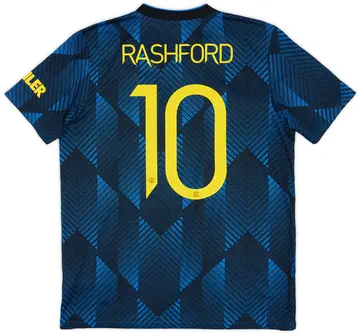 2021-22 Manchester United Third Shirt Rashford #10 - 10/10 - (L)