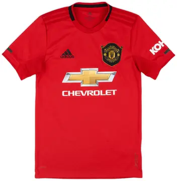 2019-20 Manchester United Home Shirt - 10/10 - (XS)