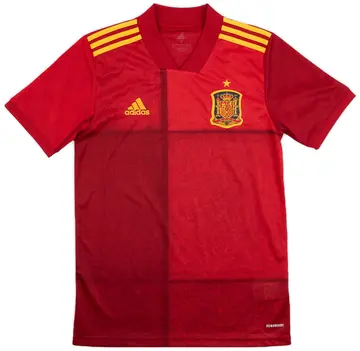2020-21 Spain Home Shirt - 10/10 - (S)