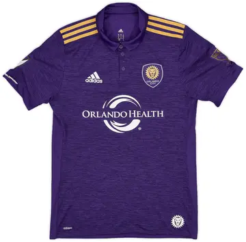 2017 Orlando City Authentic adidas Home Shirt - 10/10 - (M)