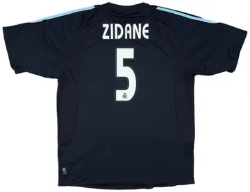 2003-04 Real Madrid Away Shirt Zidane #5 (L)
