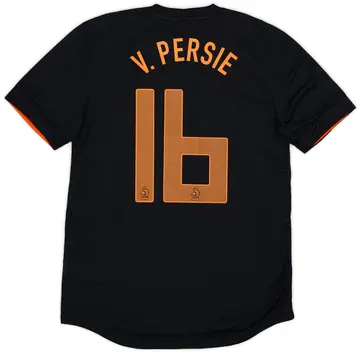 2012-13 Netherlands 'Poland-Ukraine 2012' Away Shirt v.Persie #16 (M)