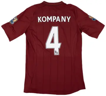 2012-13 Manchester City Away Shirt Kompany #4 (M)