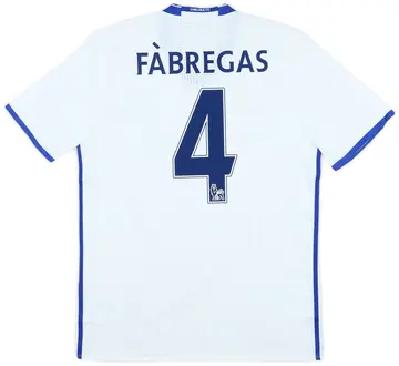 2016-17 Chelsea Player Issue Third Shirt Fabregas #4 (XL)