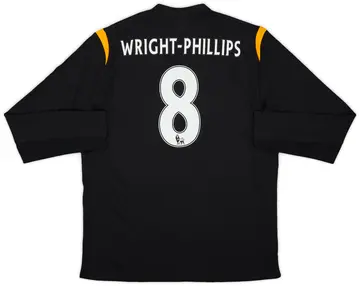 2009-10 Manchester City Away L/S Shirt Wright-Phillips #8 (L)
