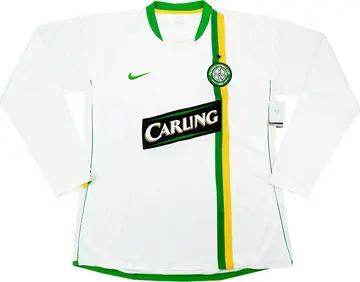 2006-08 Celtic Player Issue European L/S Shirt XL