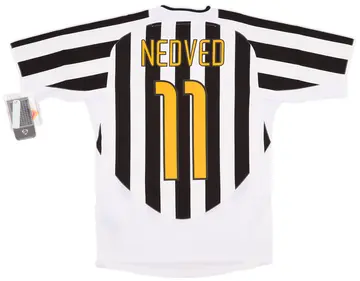 2003-04 Juventus Home Shirt Nedved #11 (S)