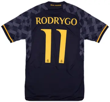 2023-24 Real Madrid Away Shirt Rodrygo #11 (S)