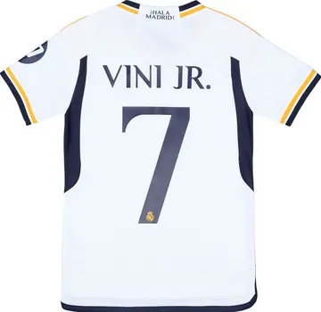 2023-24 Real Madrid Home Shirt Vini Jr. #7 - As New - (Women's XS)