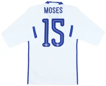 2016-17 Chelsea Player Issue Third L/S Shirt Moses #15 (M)