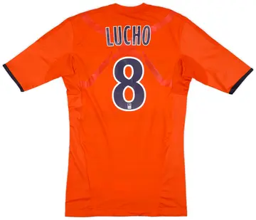 2011-12 Olympique Marseille Techfit Player Issue Third Shirt Lucho #8 (M)