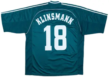 1998-00 Germany Away Shirt Klinsmann #18 (L)