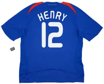 2007-08 France Home Shirt Henry #12 (XL)