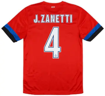 2012-13 Inter Milan Away Shirt J.Zanetti #4 (S)