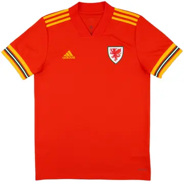 2020-21 Wales Home Shirt - 10/10 - (M)