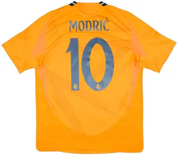 2024-25 Real Madrid Authentic Away Shirt Modric #10 (L)