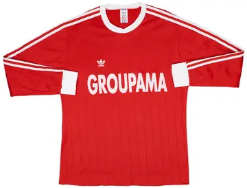 1980s Coupe de France Home L/S Shirt #5 - 10/10 - (XXL)