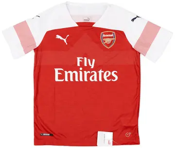 2018-19 Arsenal Home Shirt (L.Boys)