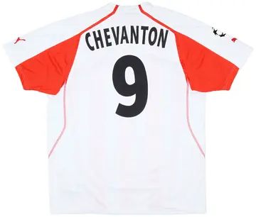 2005-06 Monaco European Home Shirt Chevanton #9 (XXL)