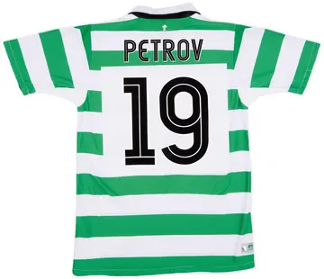 2004-05 Celtic Home Shirt Petrov #19 (S)