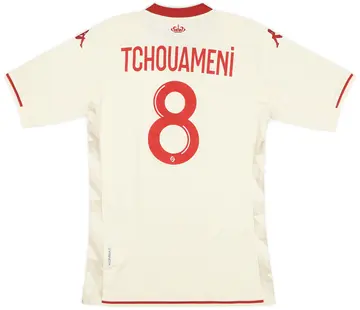 2021-22 Monaco Player Issue Third Shirt Tchouameni #18 (S)