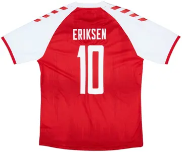 2020-21 Denmark Home Shirt Eriksen #10 (XL)