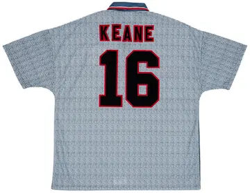 1995-96 Manchester United Away Shirt Keane #16 (XXL)